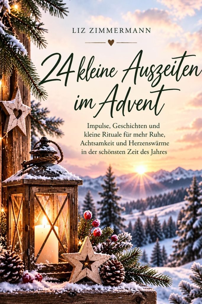 Buchcover 24 kleine Auszeiten im Advent